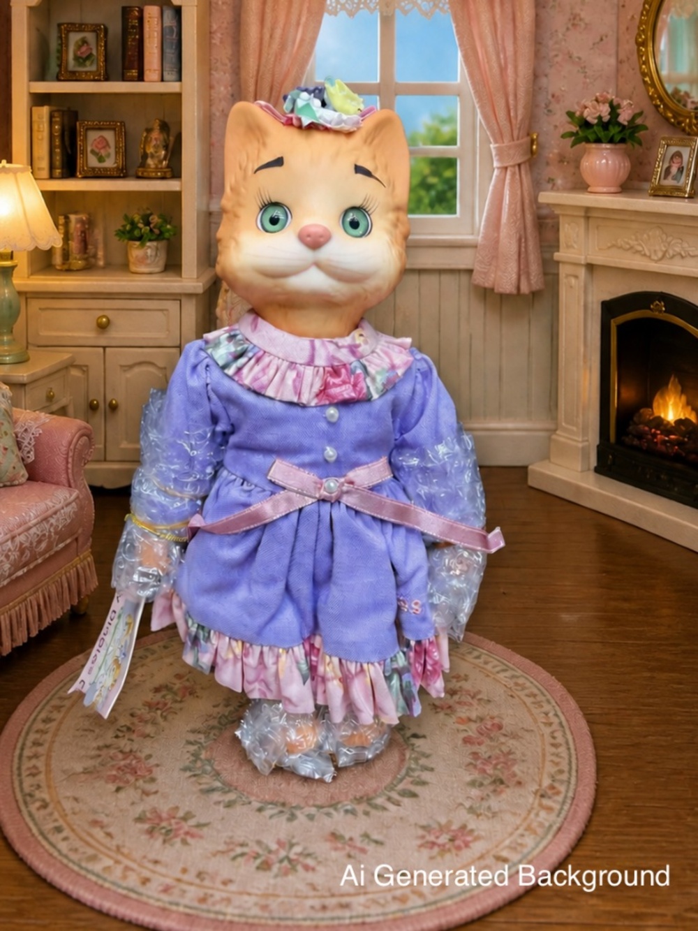 1996 GOEBEL Dolly Dingle’s Family Reunion “Butterscotch Bumbles” Doll 491/1000